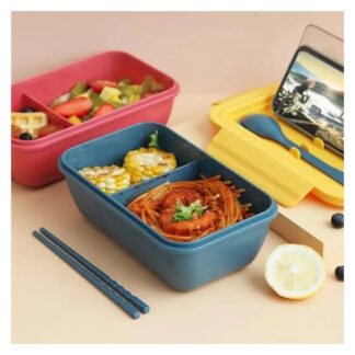 Healthy Material Portable Bento Box Eco Friendly Leakproof Food Snack Box Microwave Lunch Box For Kids School Children