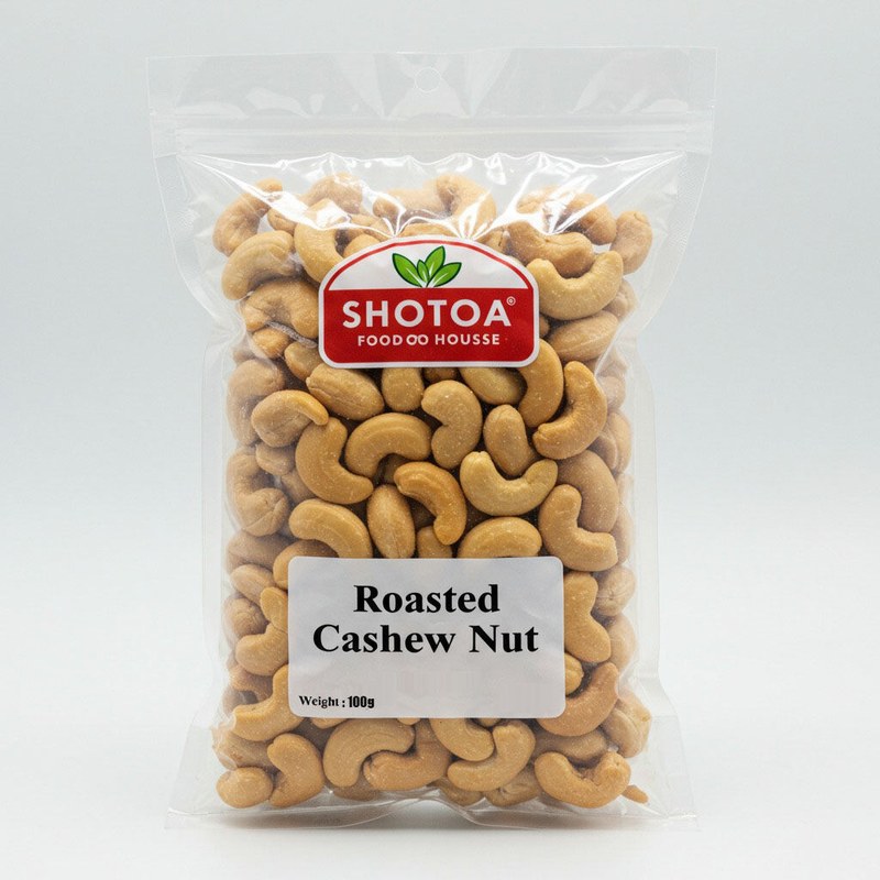 Healthy snacks roasted cashew nut / bhaja kaju badam - 100gm