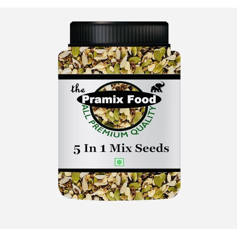 Healthy Seeds mix 5-in-1 Raw Seeds Mix -250gm | Pumpkin, Sunflower, Chia, Flaxseed, Sesame Seeds