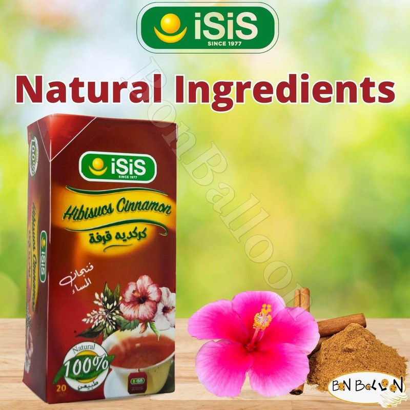 Mint Herbs Cinnamon Drink - 25 Sachets | Healthy Herbal Tea for Refreshment & Digestion