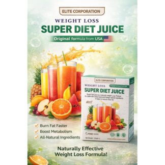 Super Diet Juice | Herbal Weight Management Drink | Fat Burn & Digestive Support | USA Formula