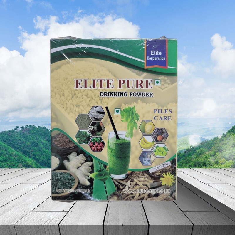 Elite Pure Herbal Wellness Drink Powder – Natural Digestive & Colon Support – 100g