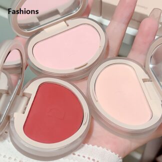 Fashions Facial Honey Powder Blush Creamy Texture Lightweight Non Dry Fresh Blusher Long Lasting Waterproof Sweet Natural Color Contain Plant Squalane