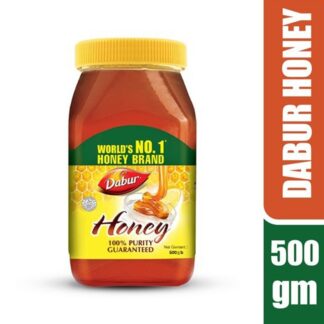 Dabur Honey: 100% Pure Honey with No Sugar Adulteration 500 gm