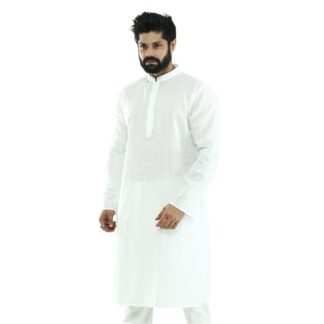Pure white panjabi for men new collection 2025 eid | Indian cotton panjabi for men | Indian chicken fabrics panjabi collection