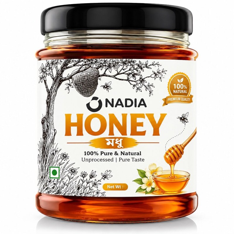 Organic Raw Wildflower Honey -500gm
