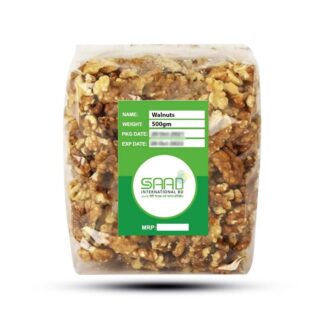Premium Organic Walnuts Akhrut 500g - Cholesterol Free, Single Pack