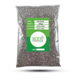 Superior Quality High Fiber and Protein Content Chia Seeds - 500gm