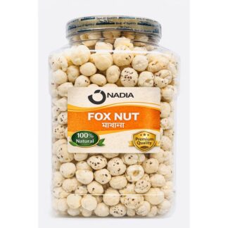 Phool Makhana 100 gm (Fox Nut/Popped Lotus Seed) Plain Raw Uncooked | Vegan | No Colors | Gluten Friendly | NON-GMO