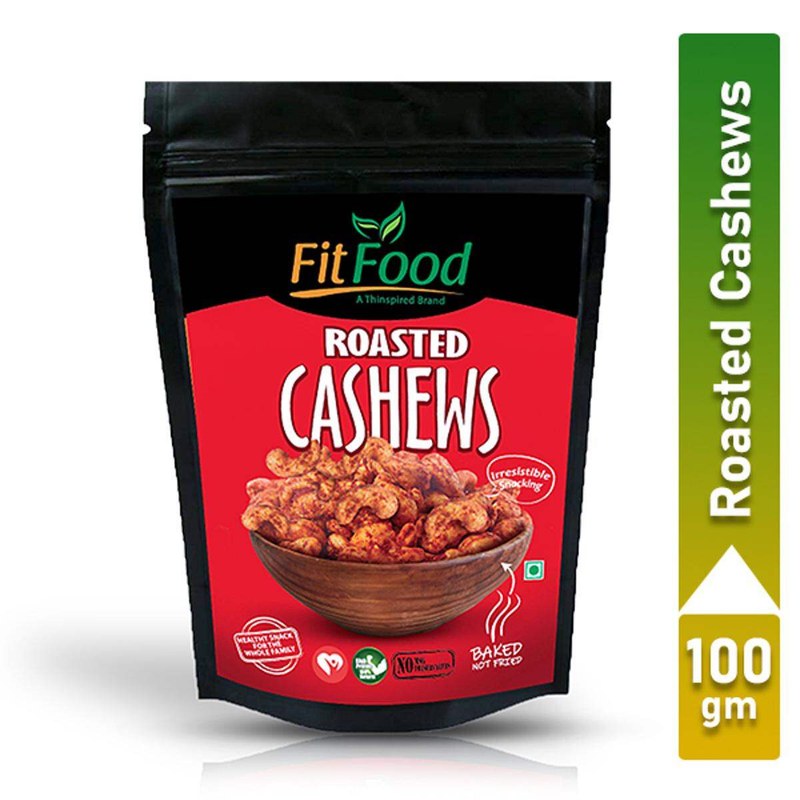 Fitfood - Roasted Cashew Nuts 100Gm