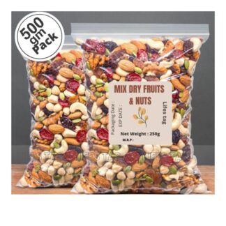 Mixed Dry Fruits & Nuts With Twelve Items 250gm