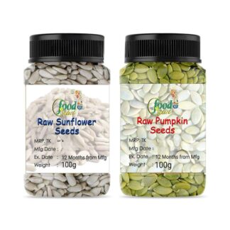 Combo Of Pumpkin & Sunflower Seeds -200Gm(Jar Pack)