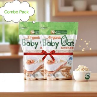Health Paradise Organic Baby Oats- 500gm+500gm Combo Pack
