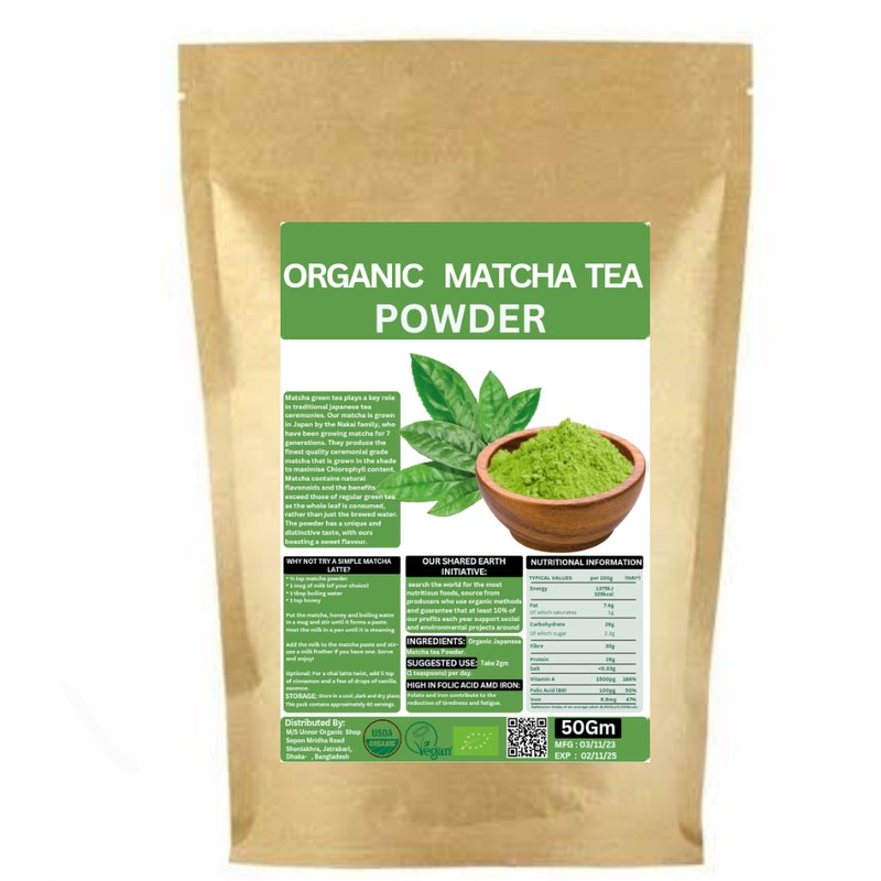 Organic Matcha Tea powder/ Japanese Matcha Tea/ Super Food Matcha/ Matcha Tea powder / Green Tea Powder