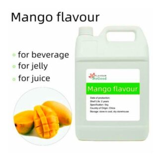 High Concentrate ( 25 gm ) Food Grade and with  Water Soluble Mango Flavor For Juice Jelly, Made In USA