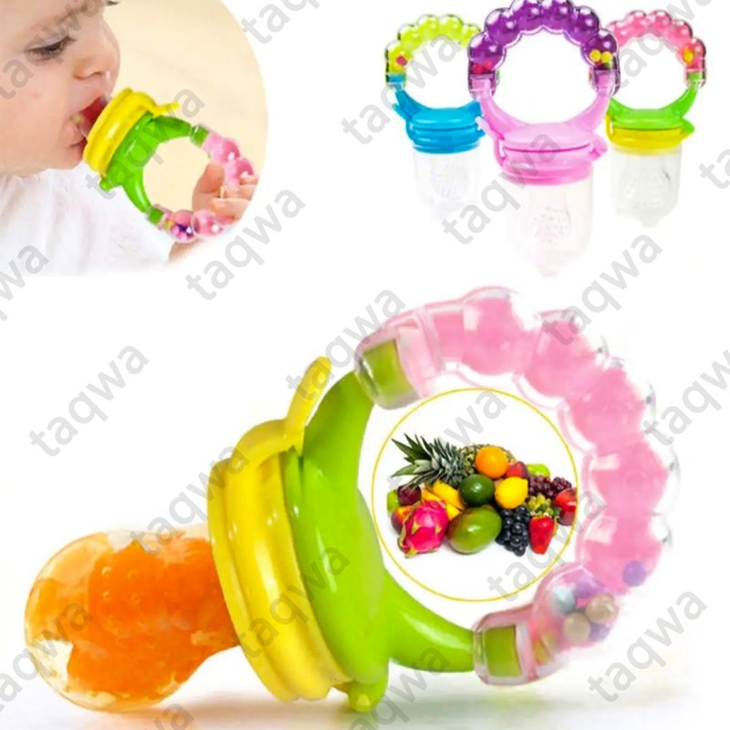 New baby food feeder soother teather for Eating Fresh Fruit Vegetable Meat for Baby.