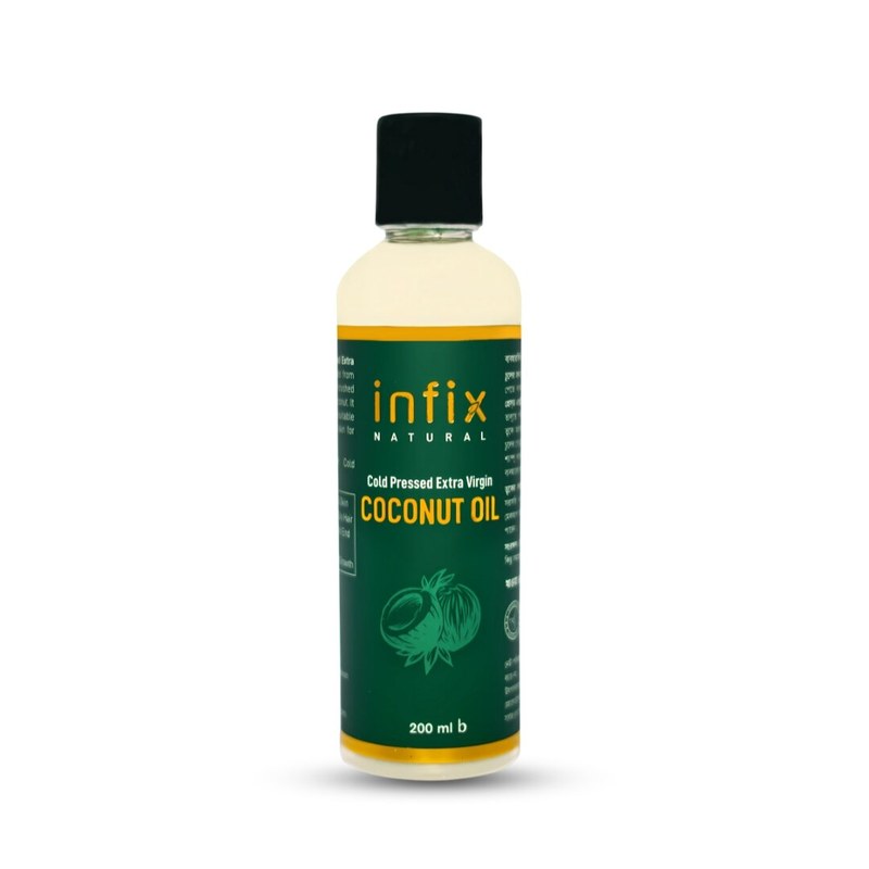 Infix Natural Cold Pressed Extra Virgin Coconut Oil 200ml
