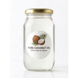 Pure Organic Extra Virgin Coconut Oil 500ml (Premium Quality) - 100% Natural & Cold Pressed