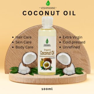 Vishmanni Organic Coconut oil 100 ml (cold pressed)