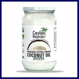 Ceylon Naturals Organic Extra Virgin Coconut Oil 200mg