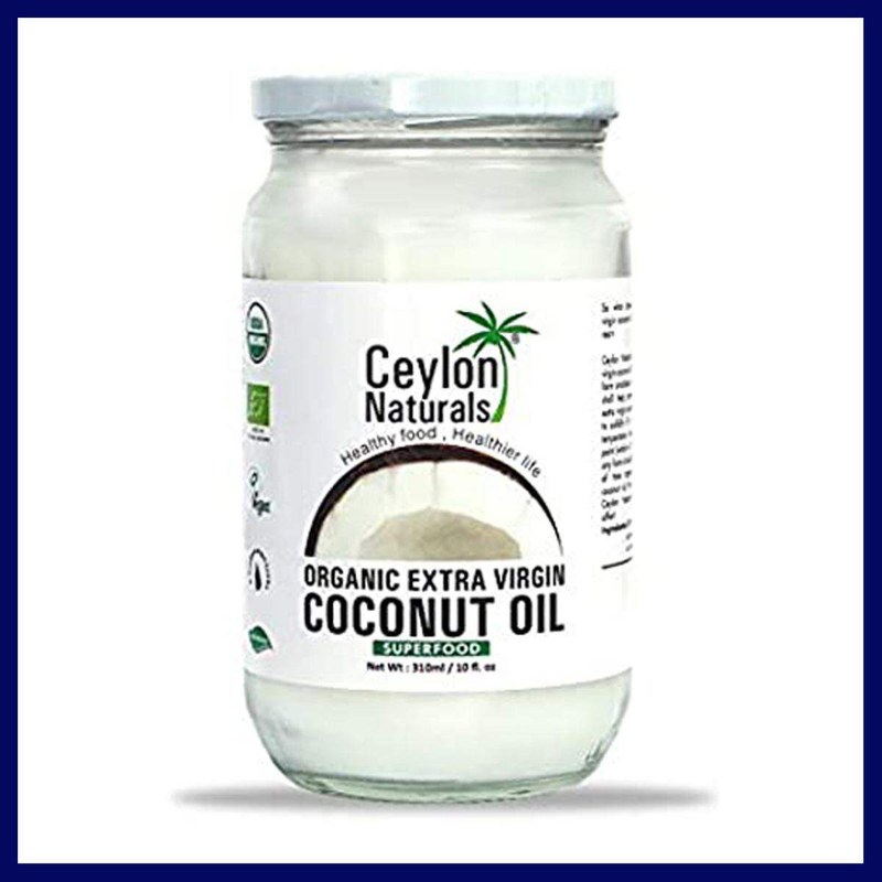 Ceylon Naturals Organic Extra Virgin Coconut Oil 200mg